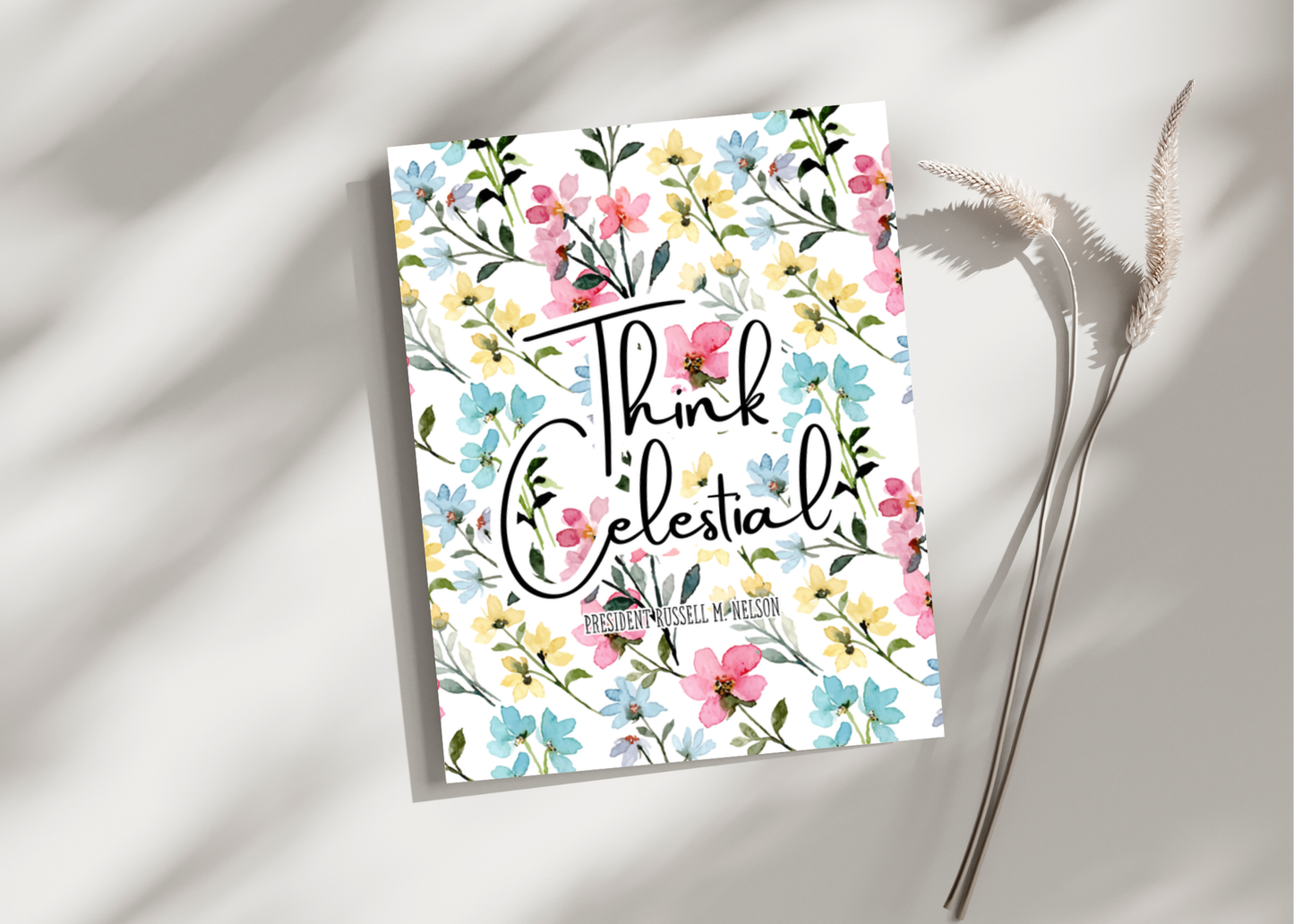 Think Celestial. Greeting Card