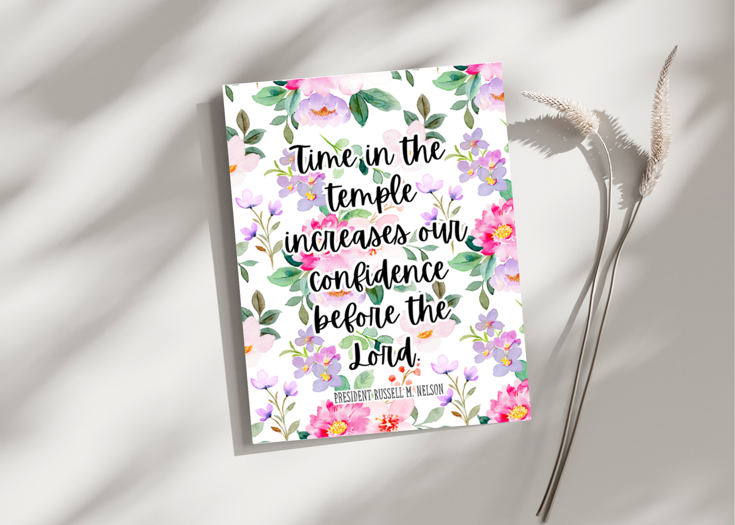 Time in the temple... Greeting Card