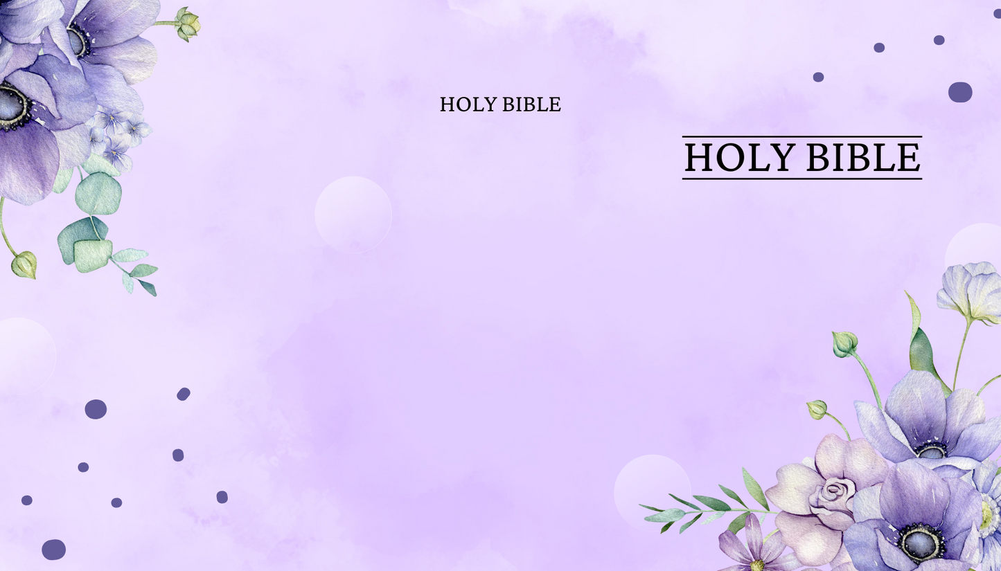 14B Hardcover Handmade Holy Bible
