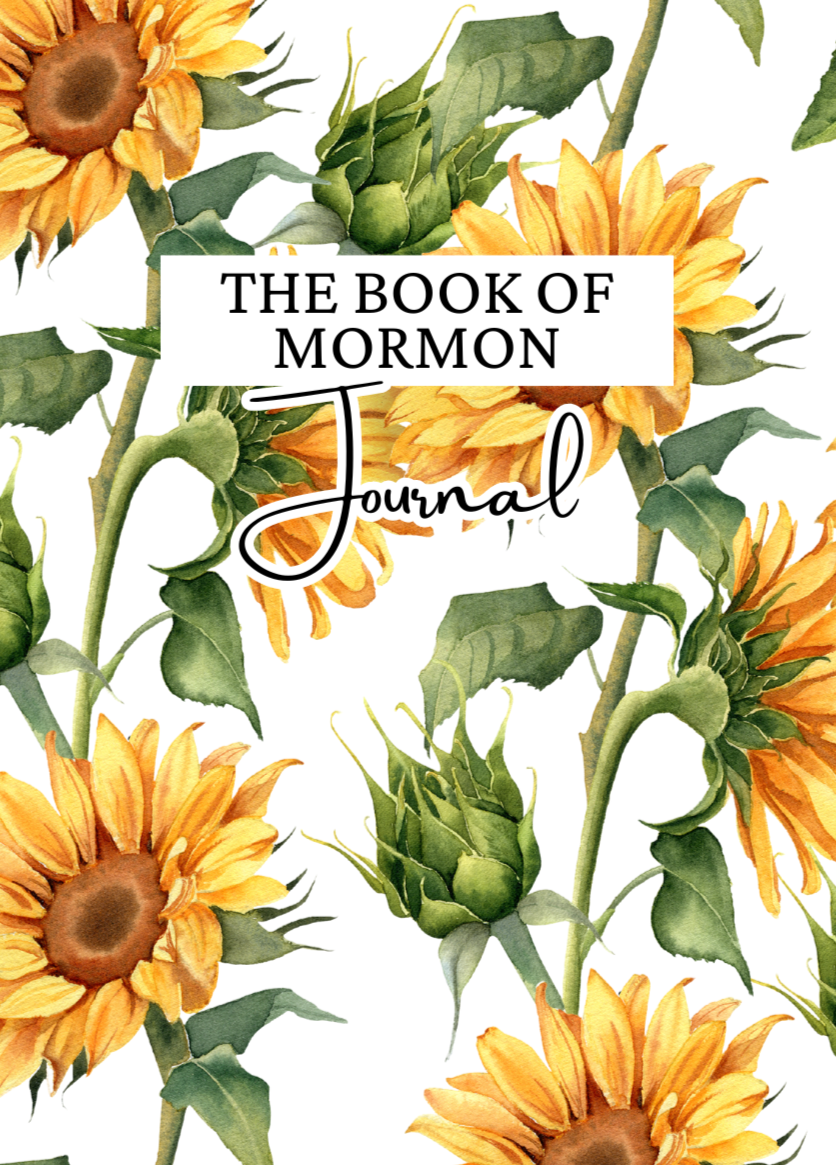 1J Handmade Hardcover Journal Sunflowers