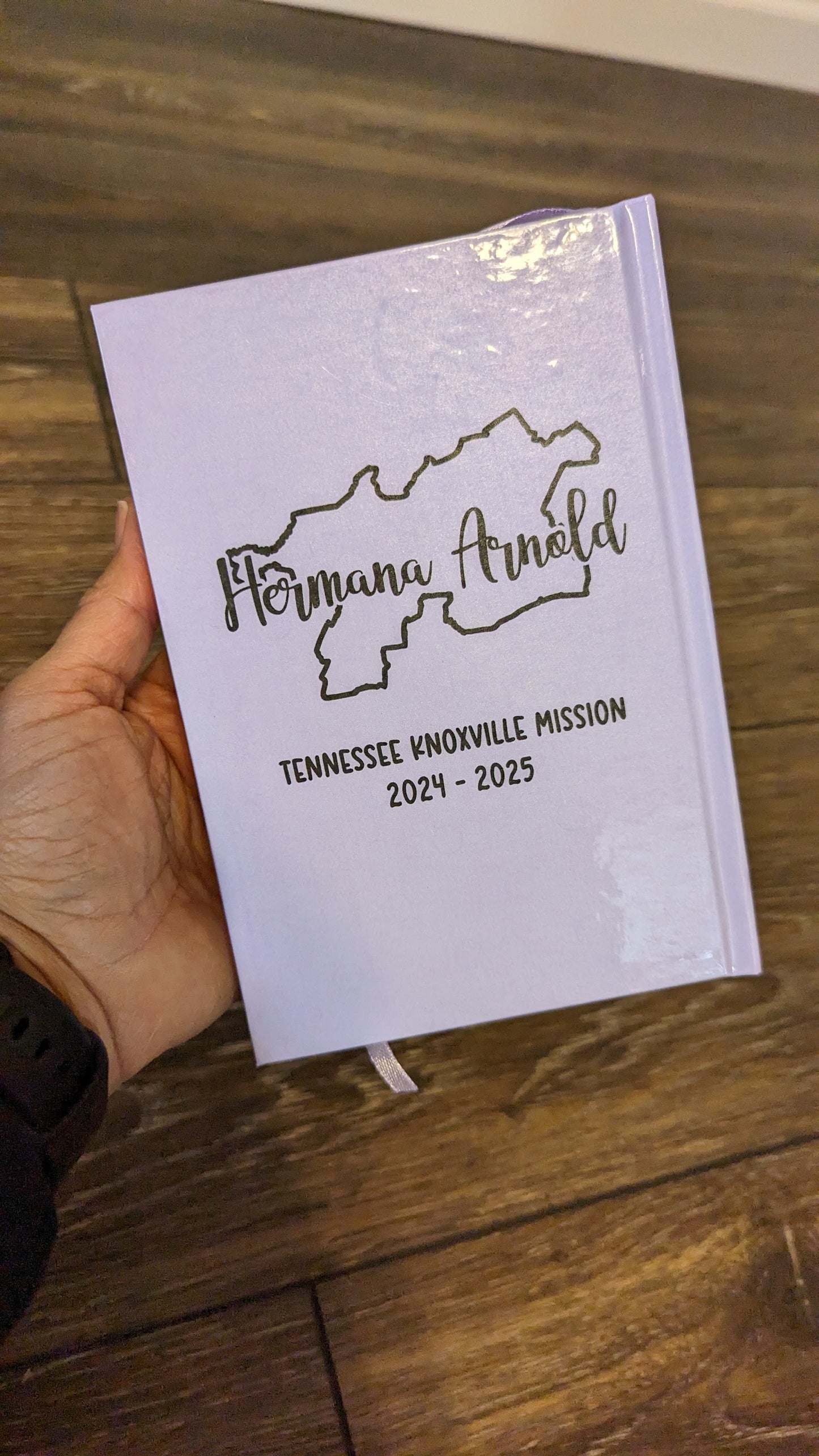11M Hardcover Handmade Missionary Book of Mormon Light Purple
