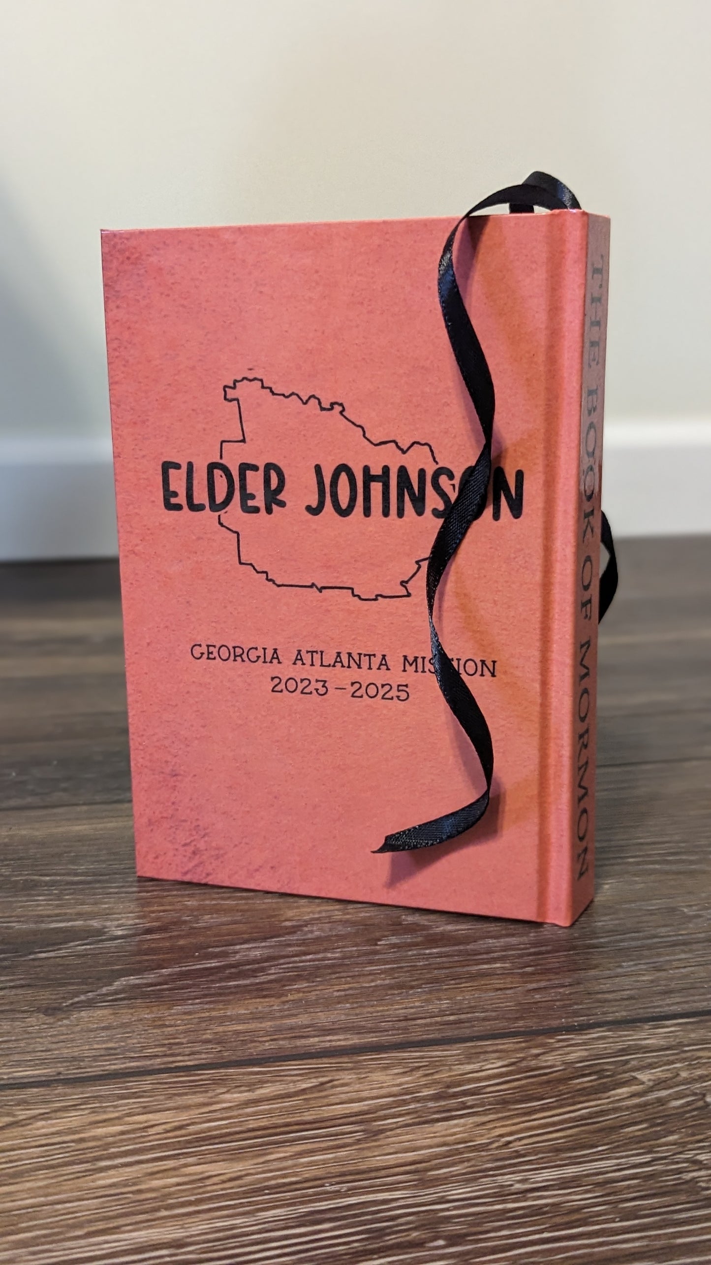 10M Hardcover Handmade Missionary Book of Mormon Red