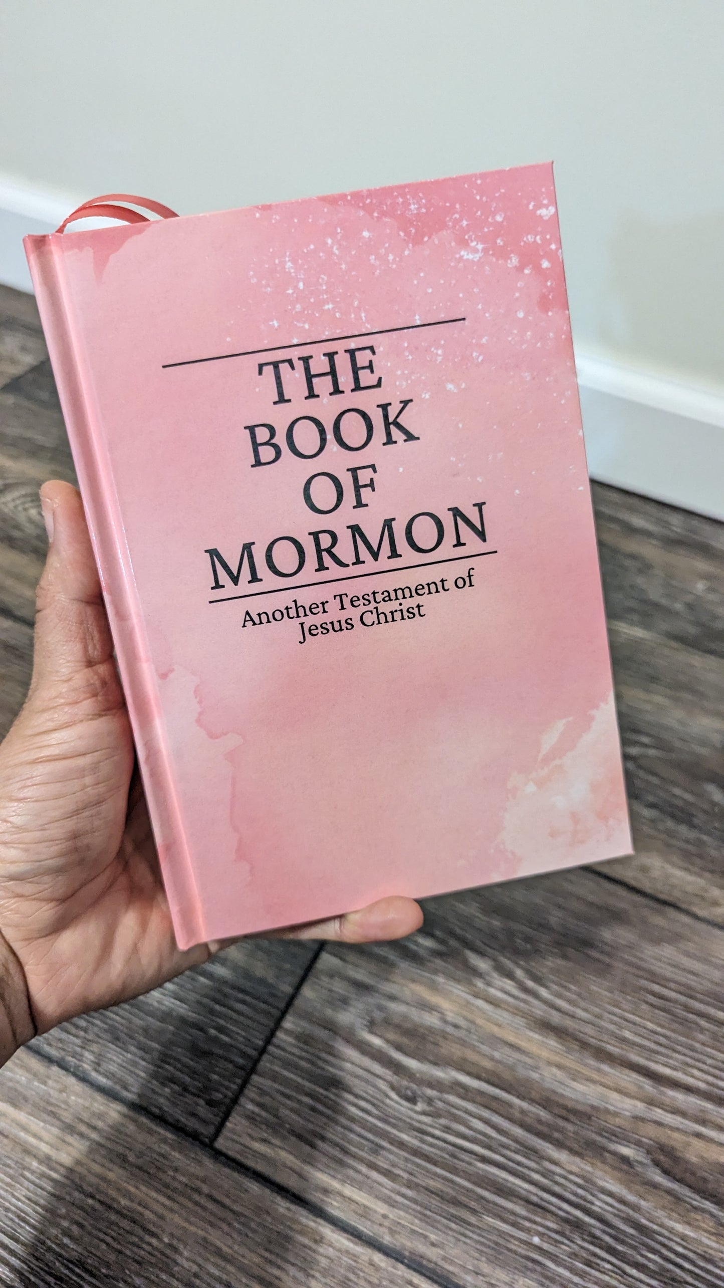 6C Hardcover Handmade Book of Mormon