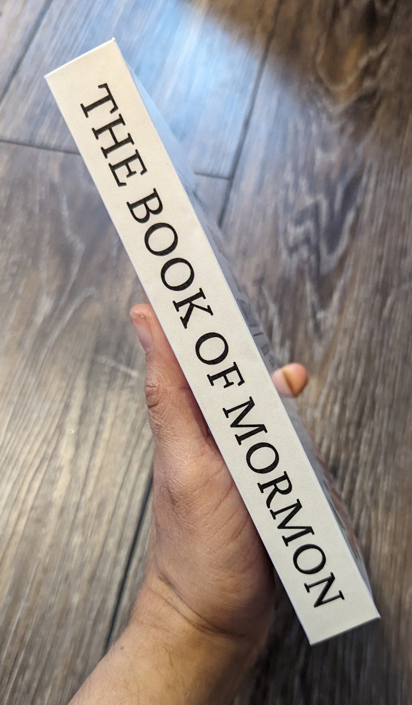 13F Hardcover Handmade Floral Book of Mormon