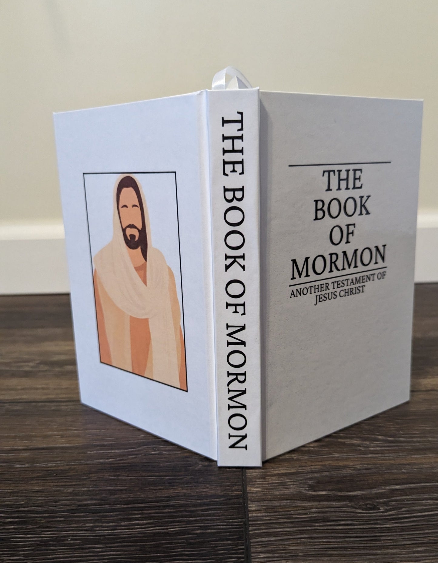 7C Hardcover Handmade Book of Mormon Christ