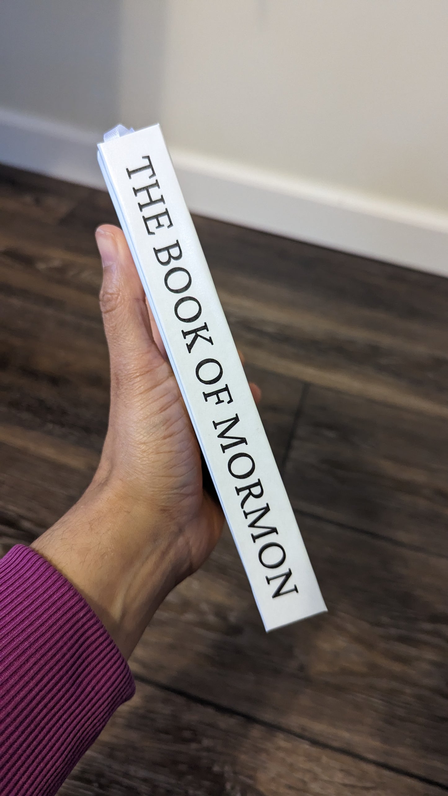 7C Hardcover Handmade Book of Mormon Christ
