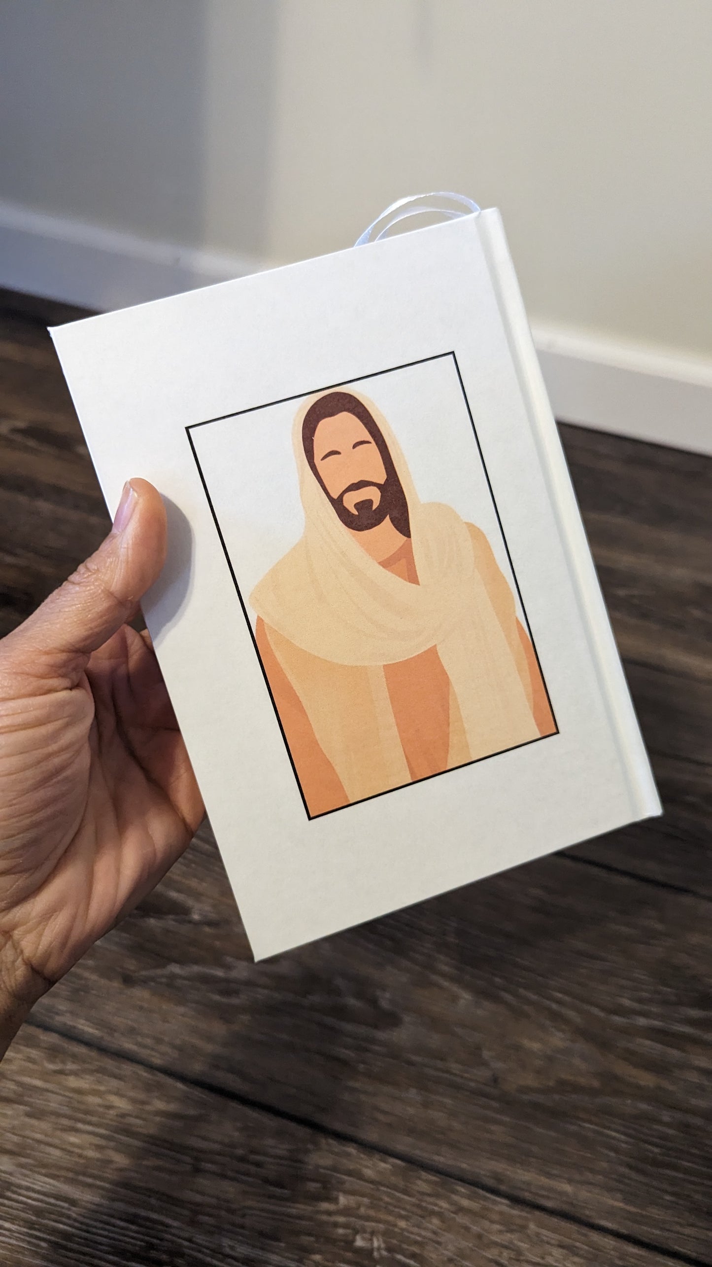 7C Hardcover Handmade Book of Mormon Christ