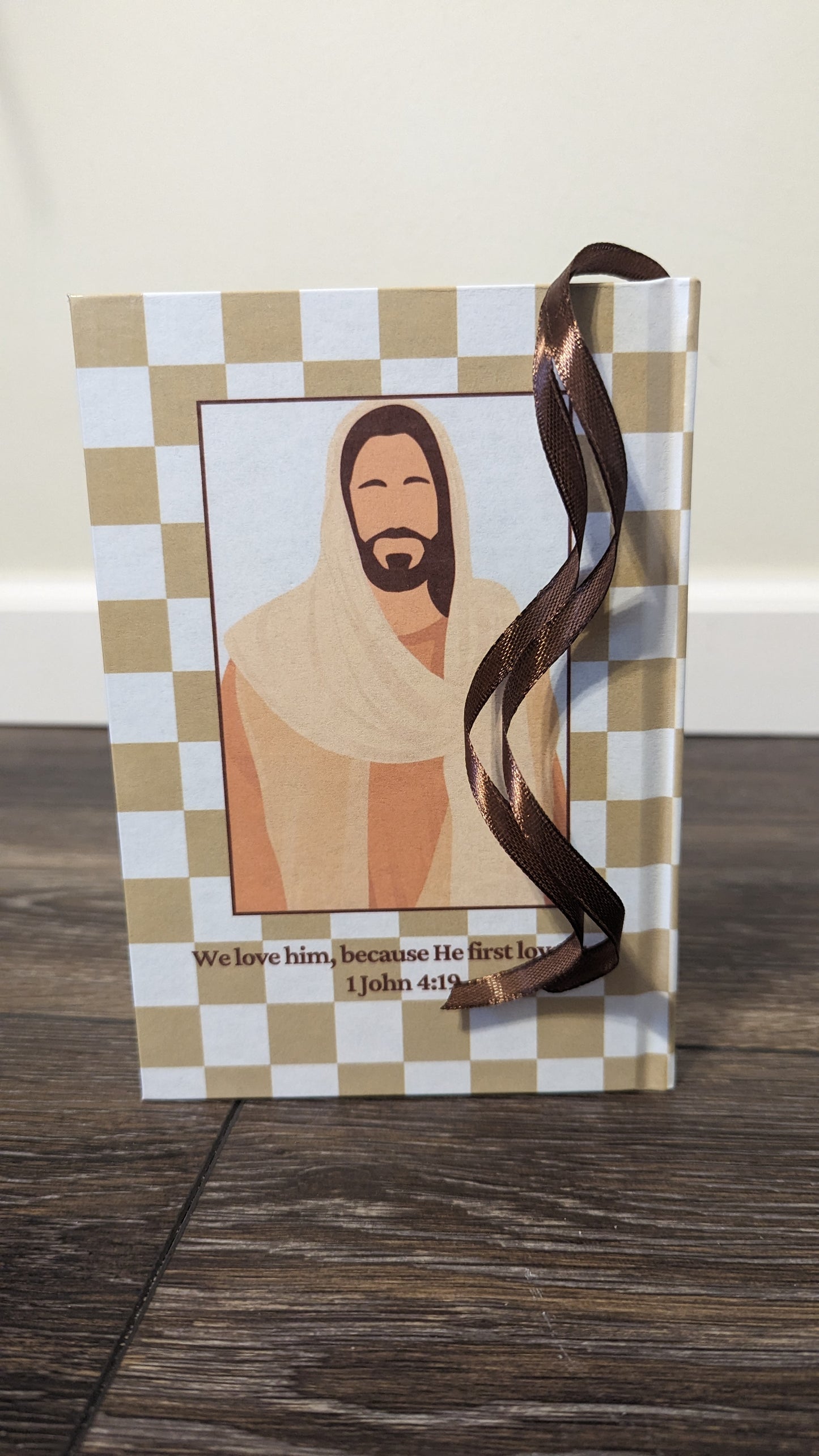 10C Hardcover Handmade Book of Mormon Checkered