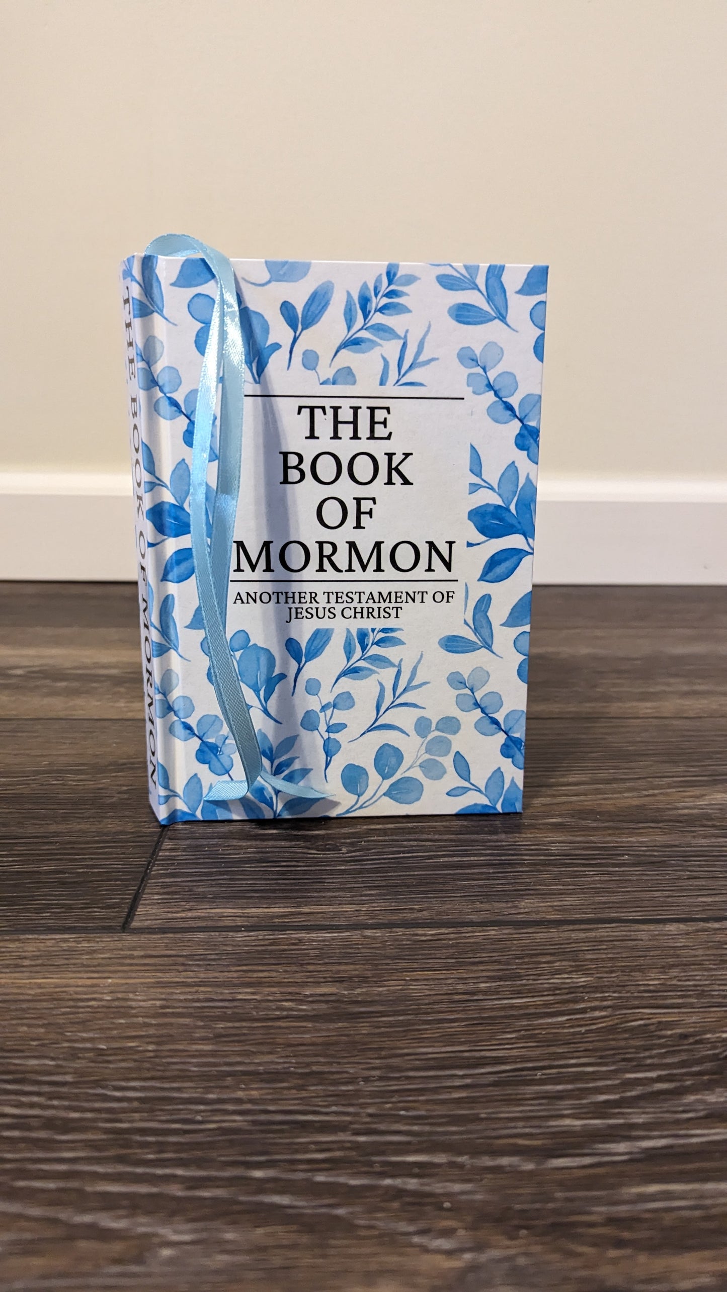 20F Hardcover Handmade Floral Book of Mormon