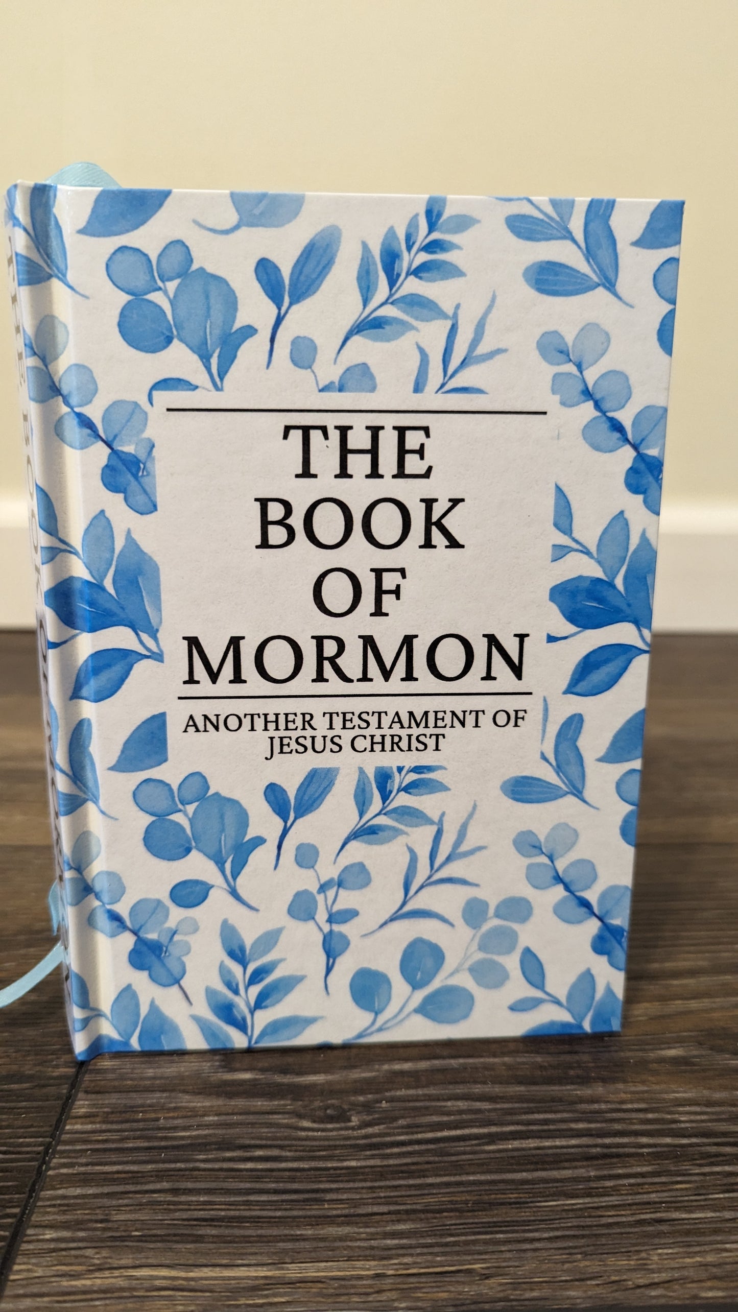 20F Hardcover Handmade Floral Book of Mormon