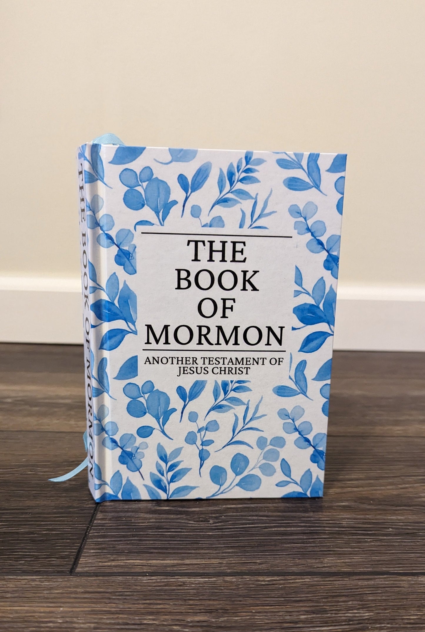20F Hardcover Handmade Floral Book of Mormon