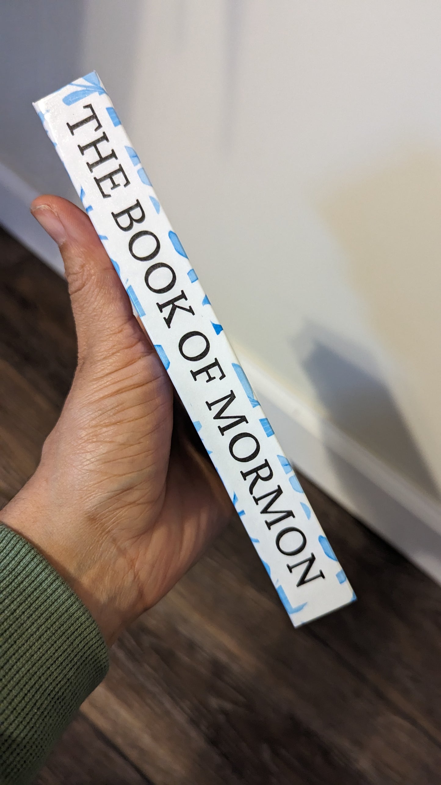 20F Hardcover Handmade Floral Book of Mormon