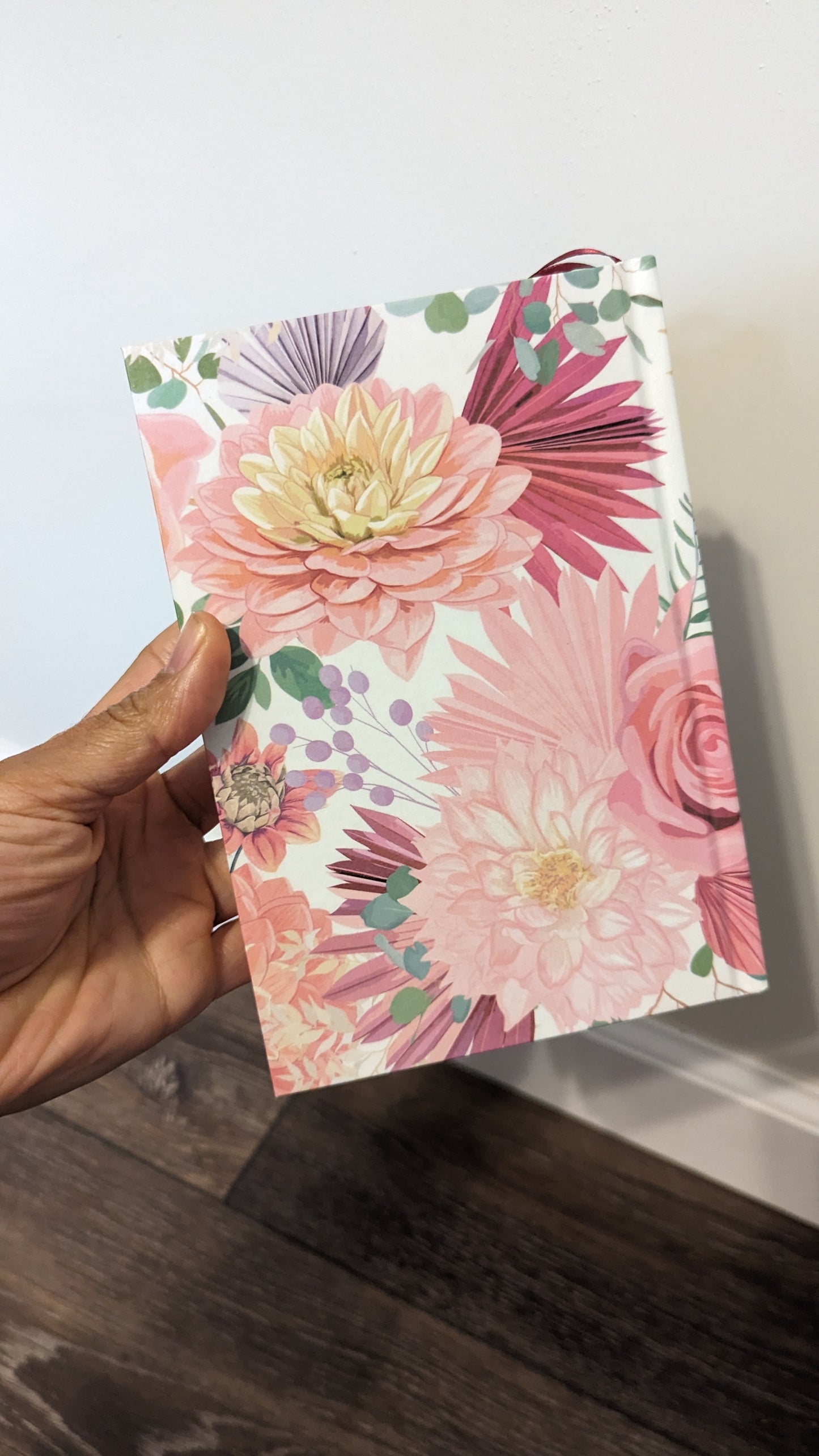 26F Hardcover Handmade Floral Book of Mormon
