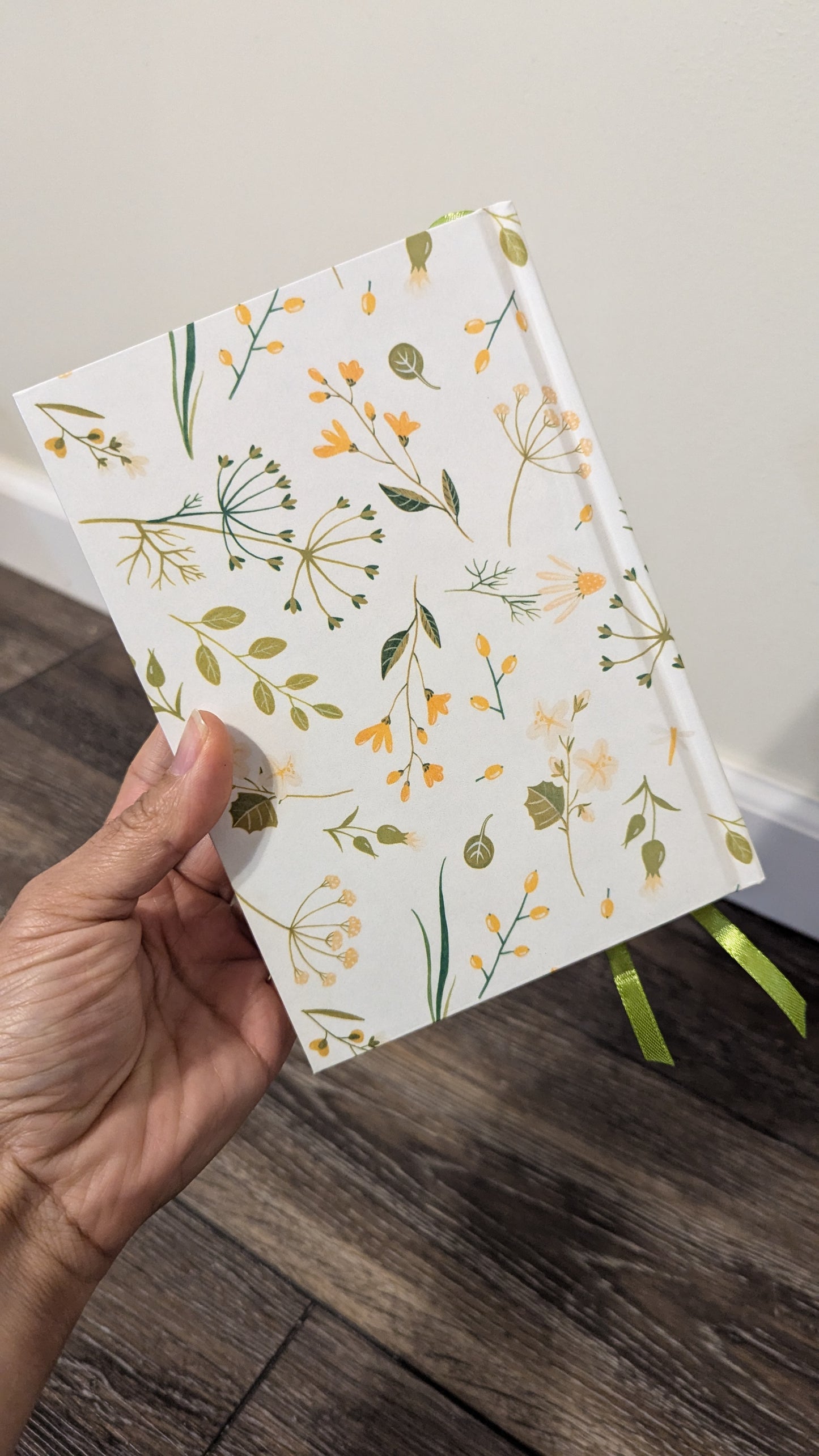 29F Hardcover Handmade Floral Book of Mormon
