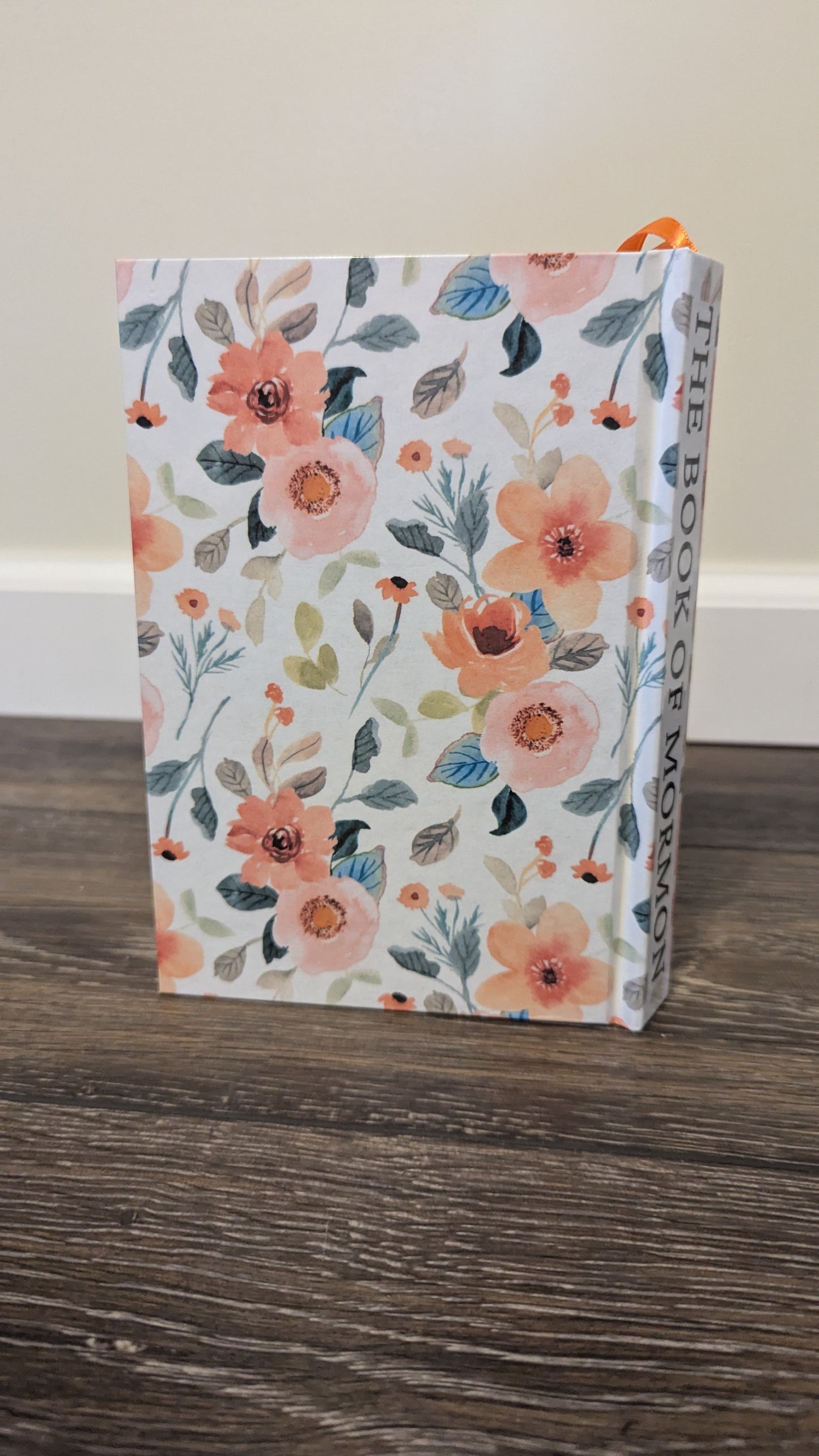 31F Hardcover Handmade Floral Book of Mormon