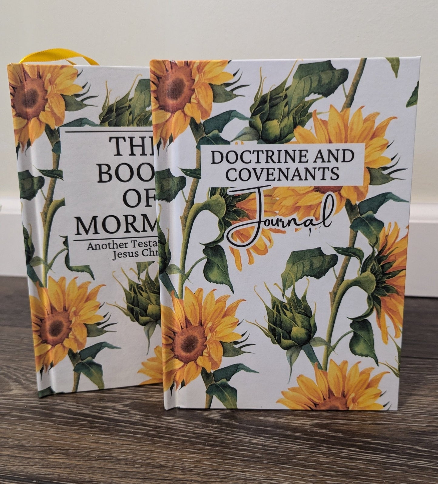 1J Handmade Hardcover Journal Sunflowers