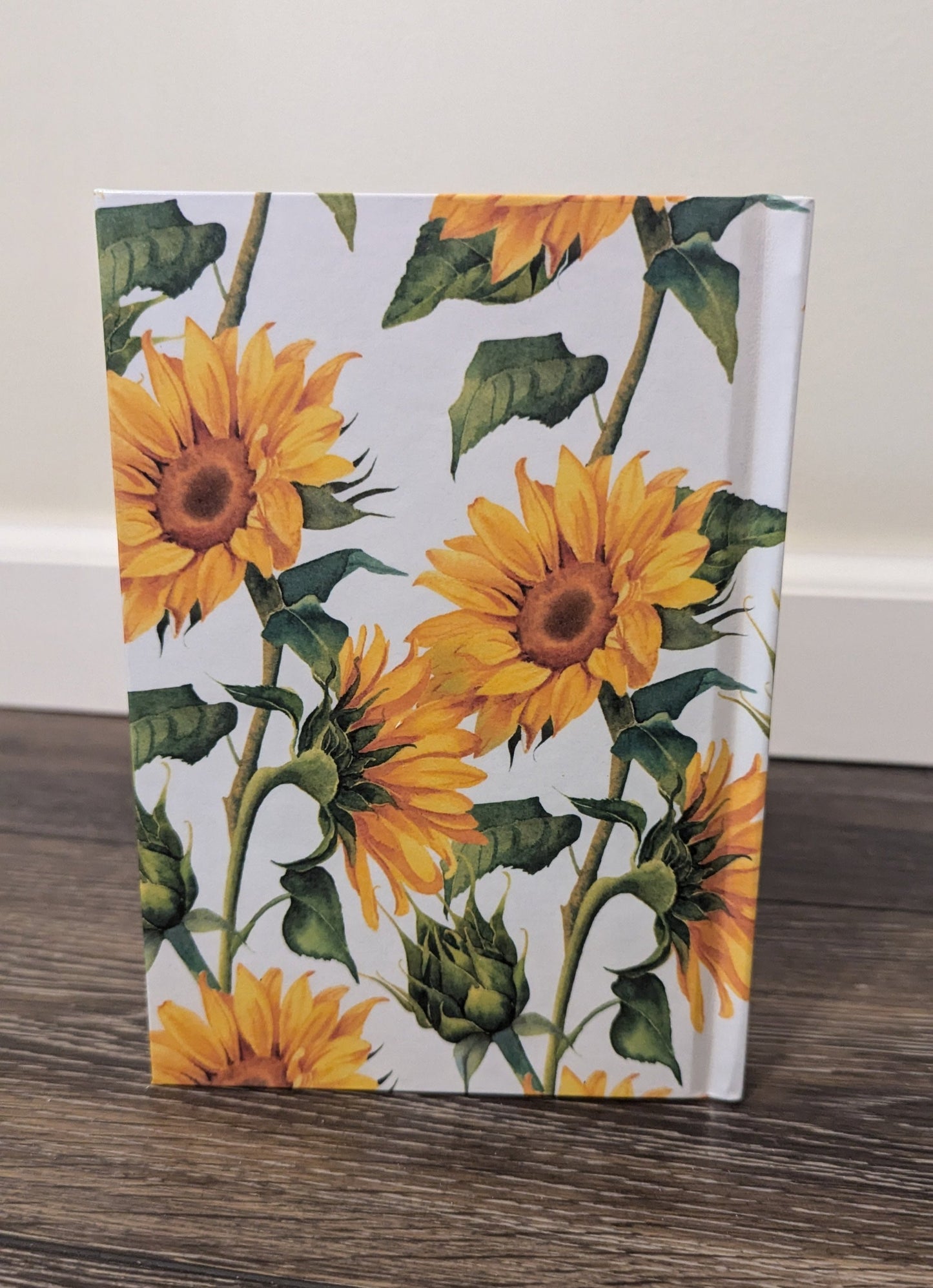 1J Handmade Hardcover Journal Sunflowers