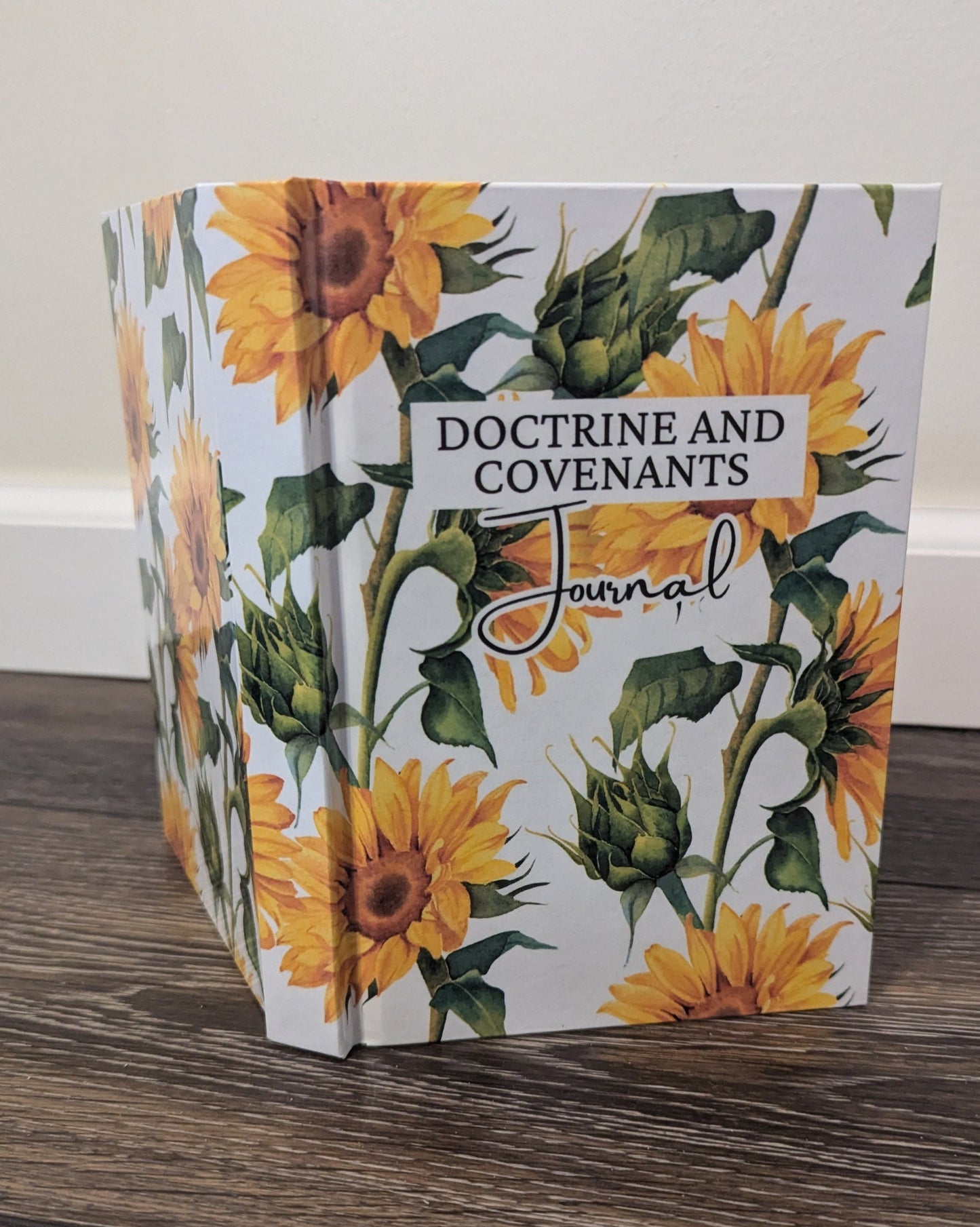 1J Handmade Hardcover Journal Sunflowers
