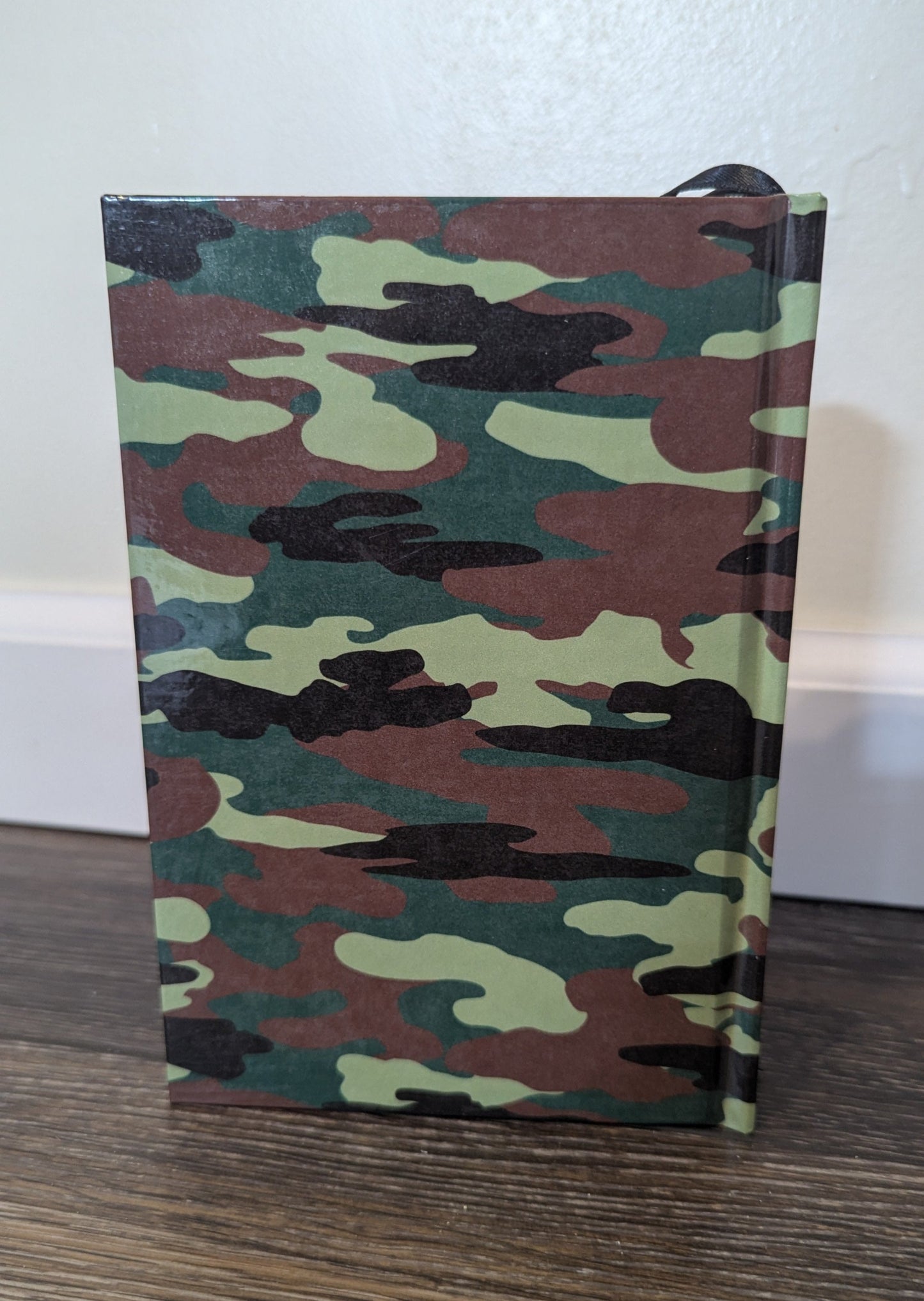 15C Hardcover Handmade Book of Mormon Green Camo