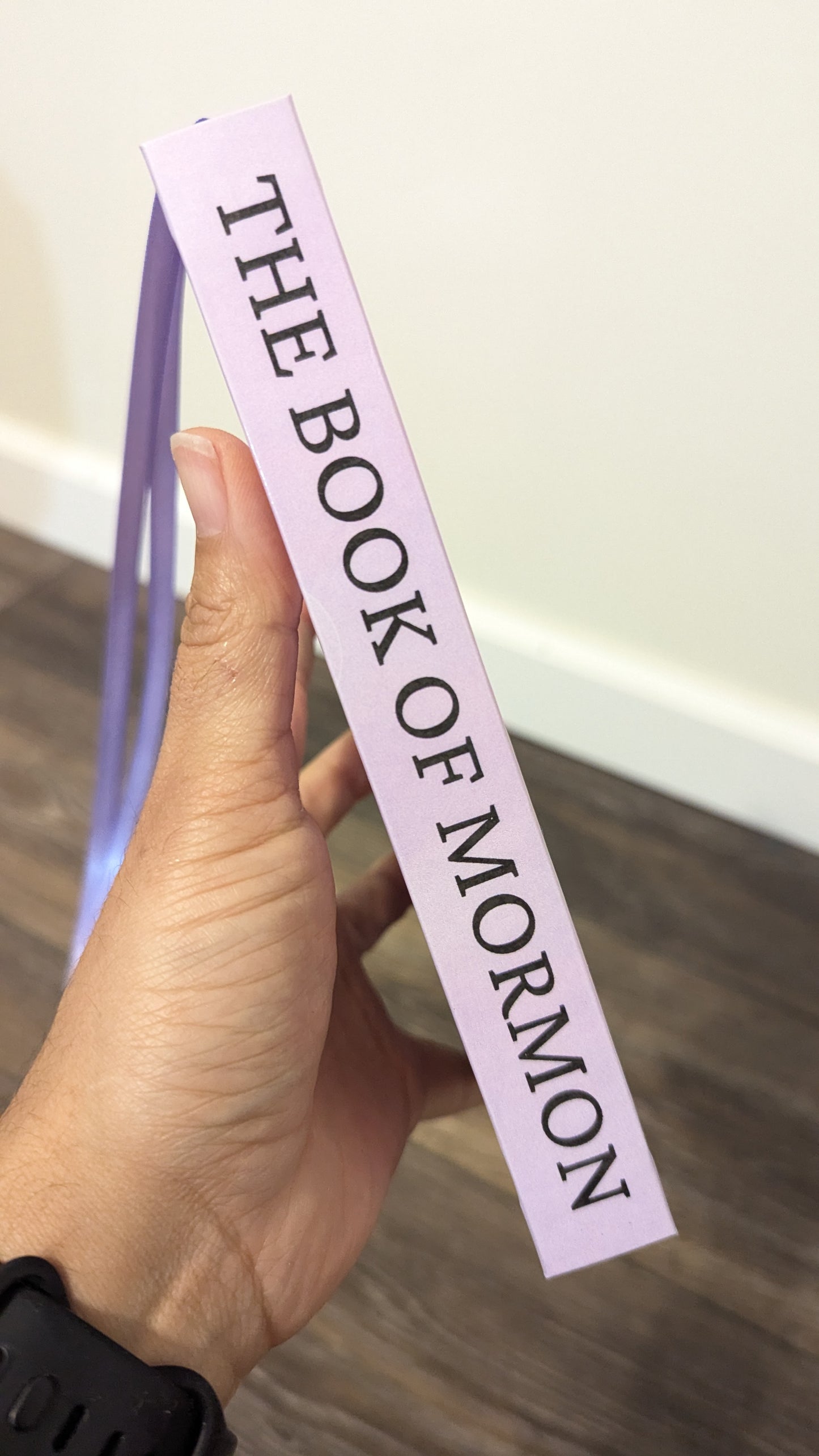 21F Hardcover Handmade Floral Book of Mormon