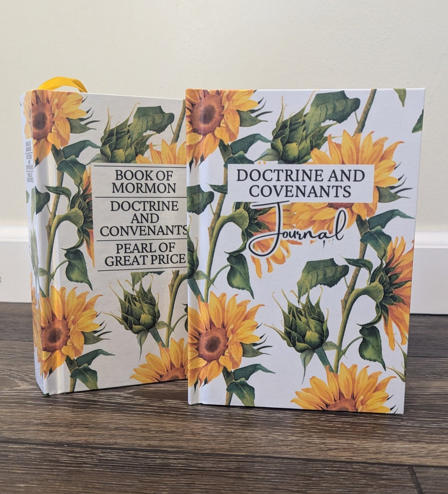 1J Handmade Hardcover Journal Sunflowers
