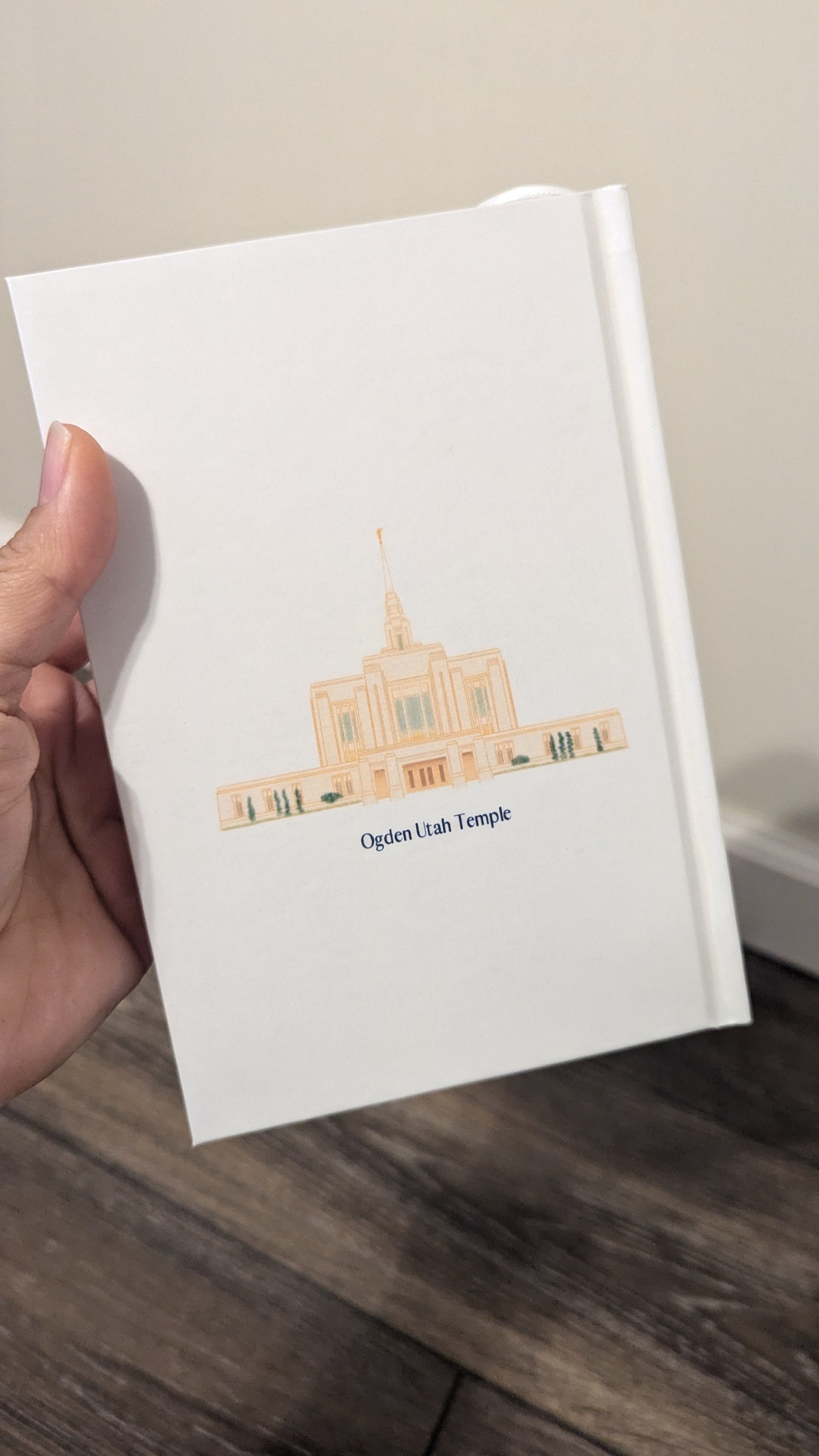 13C Hardcover Handmade Book of Mormon Temple