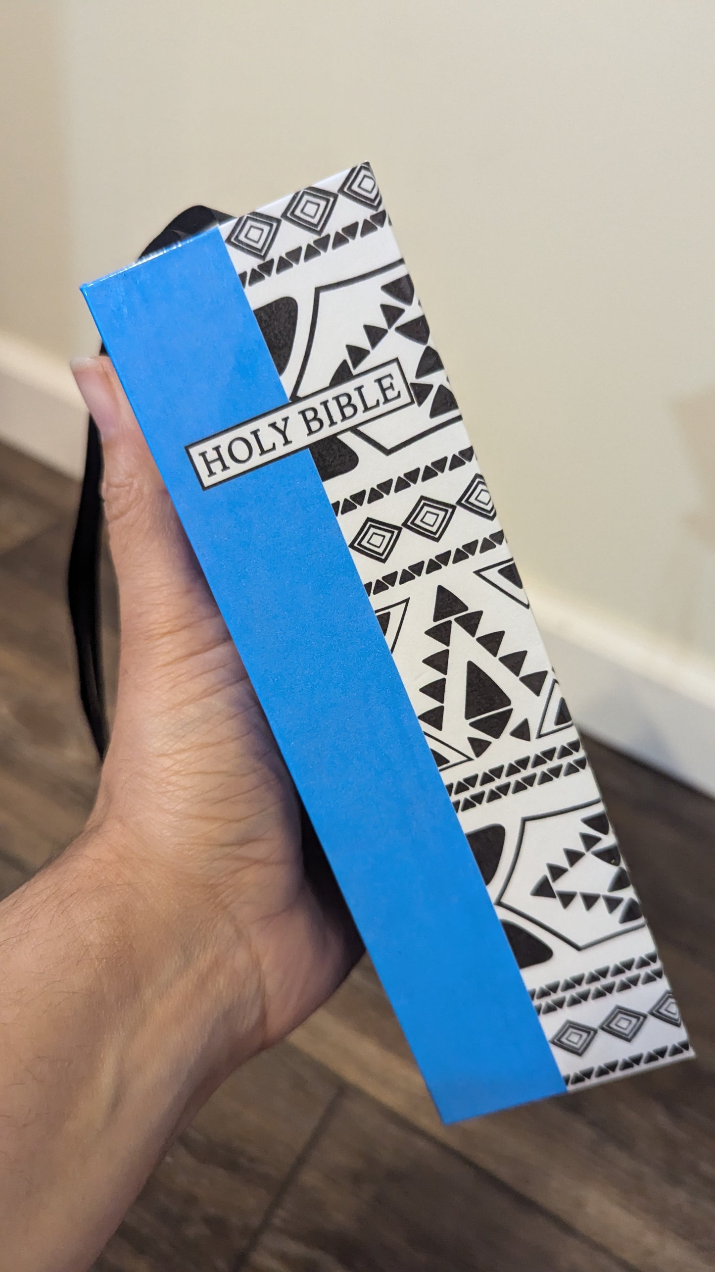 12B Hardcover Handmade Holy Bible Flag