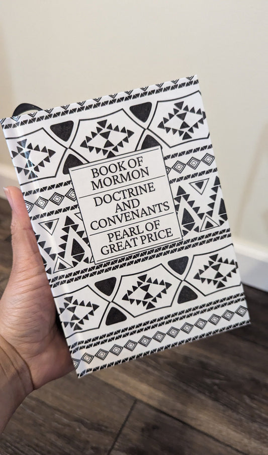 12T Hardcover Handmade Triple Combination Flag