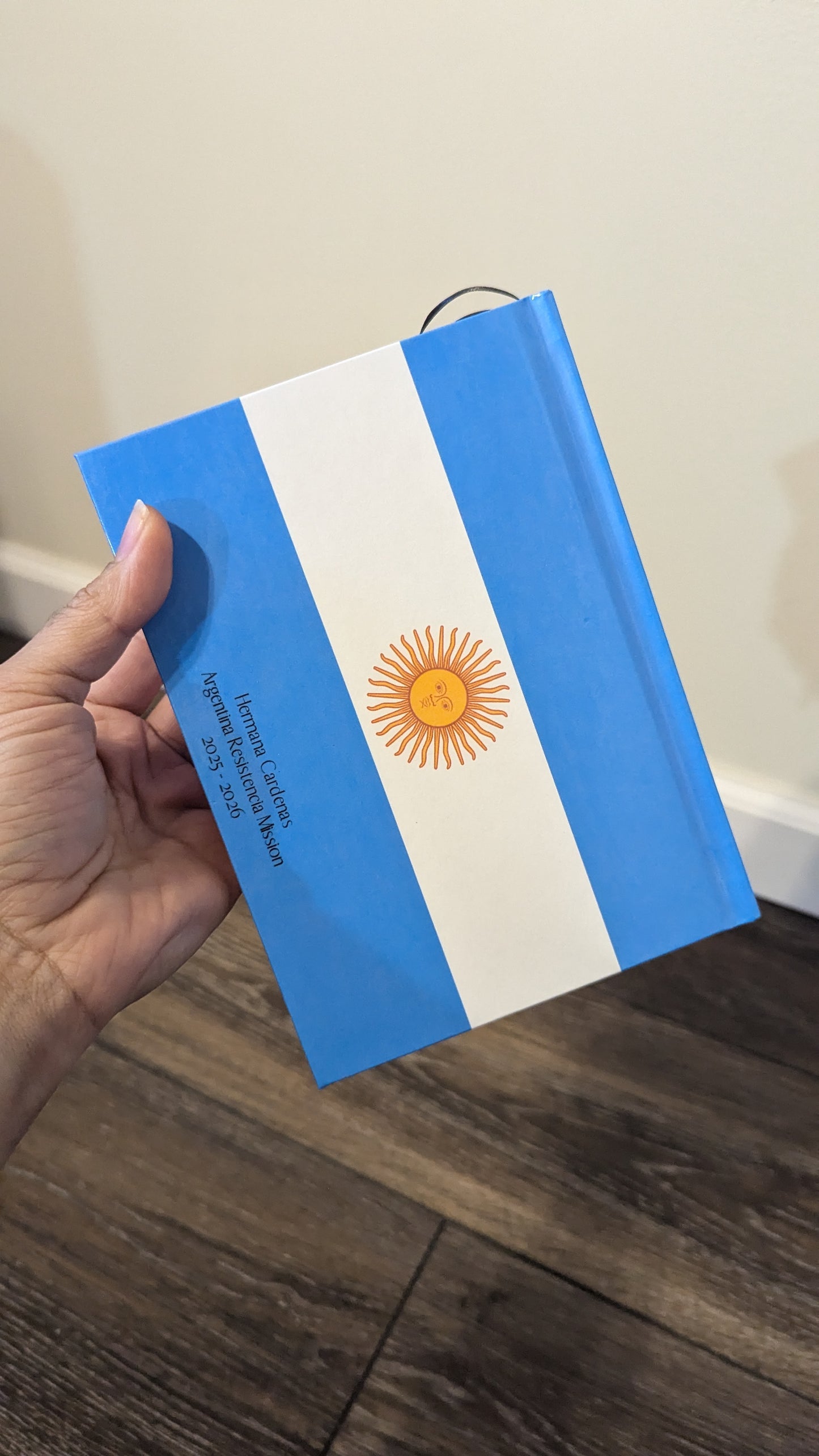 12T Hardcover Handmade Triple Combination Flag
