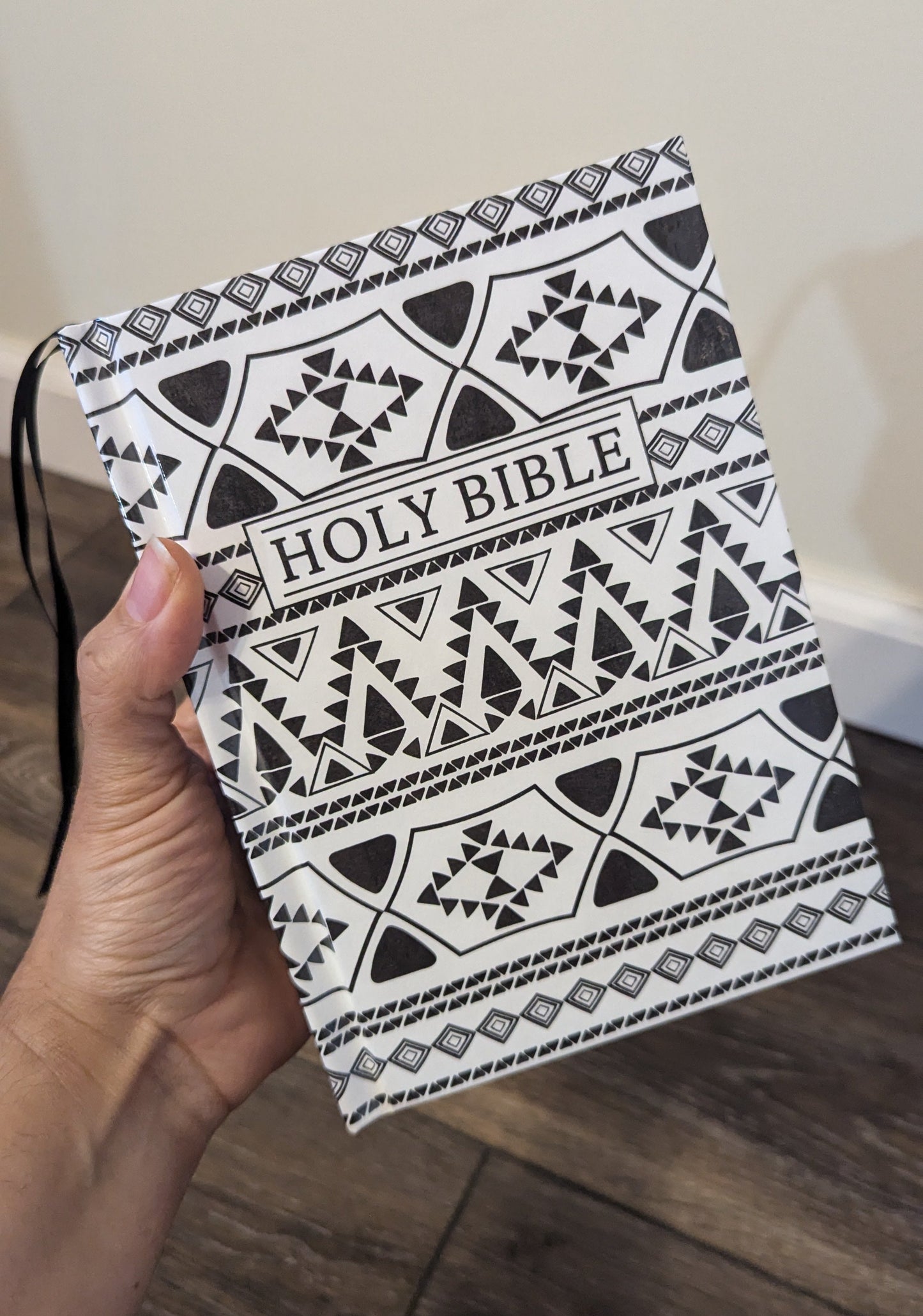 12B Hardcover Handmade Holy Bible Flag