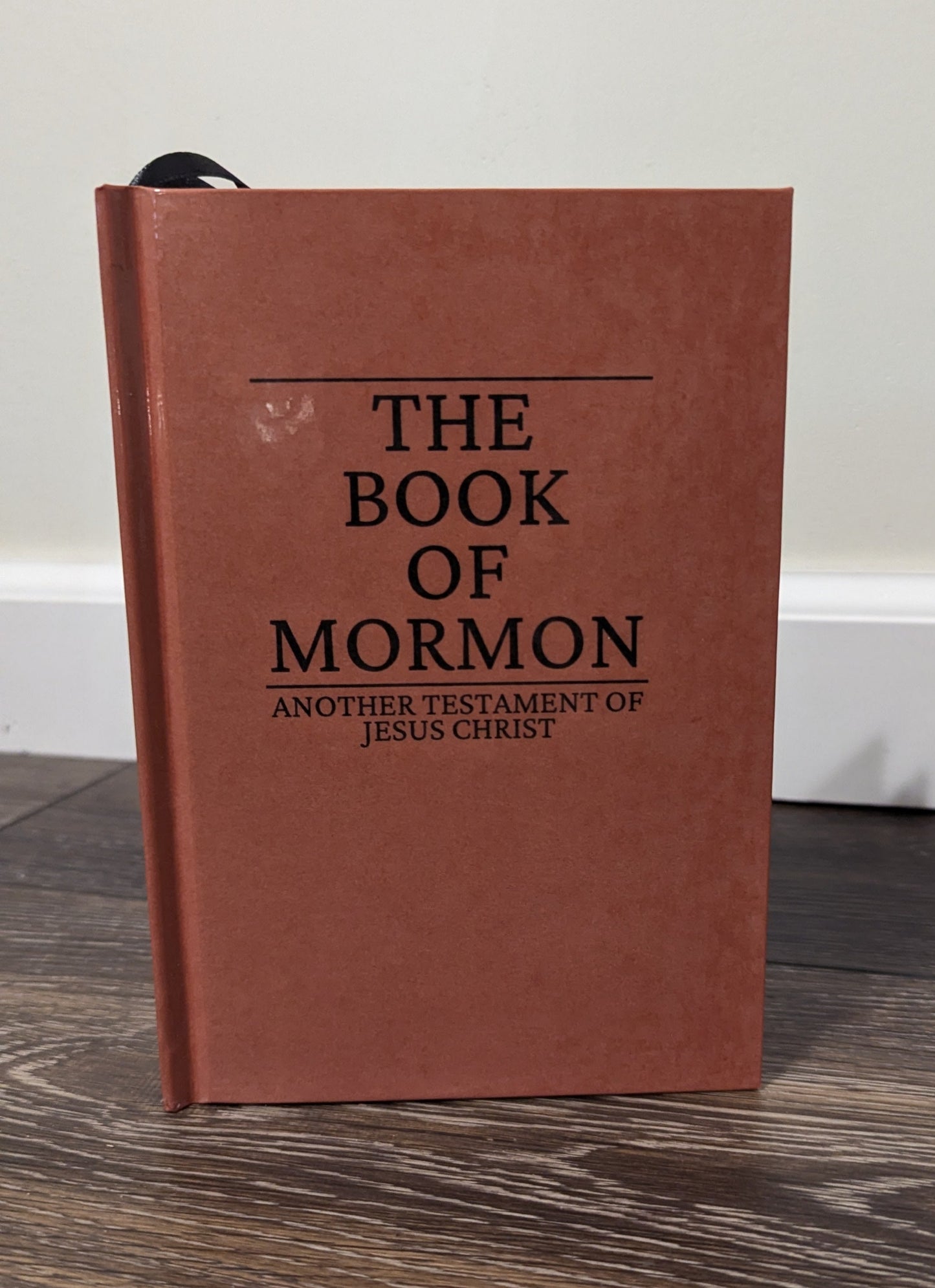 19M Hardcover Handmade Book of Mormon Brown