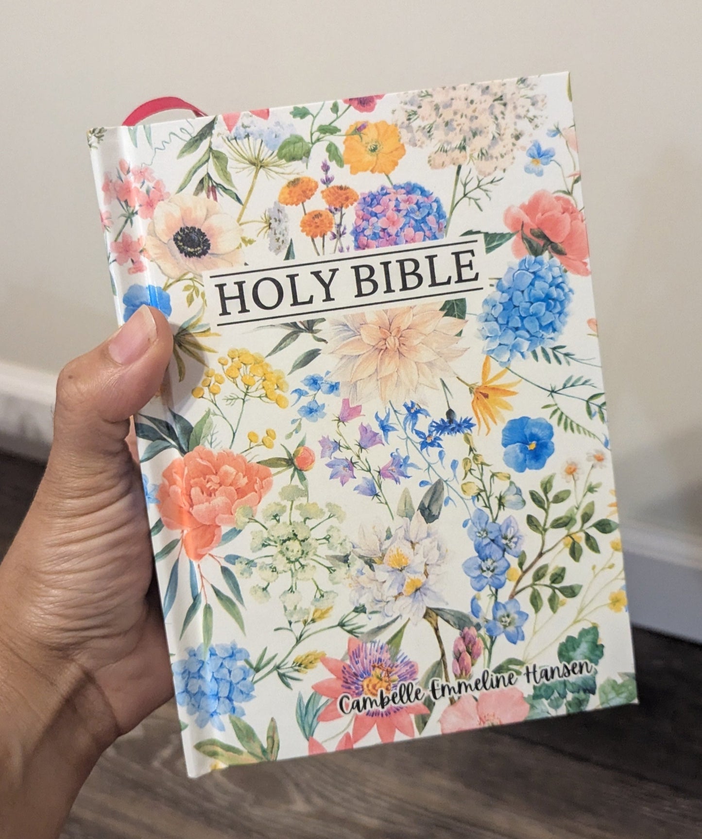 7B Hardcover Handmade Holy Bible
