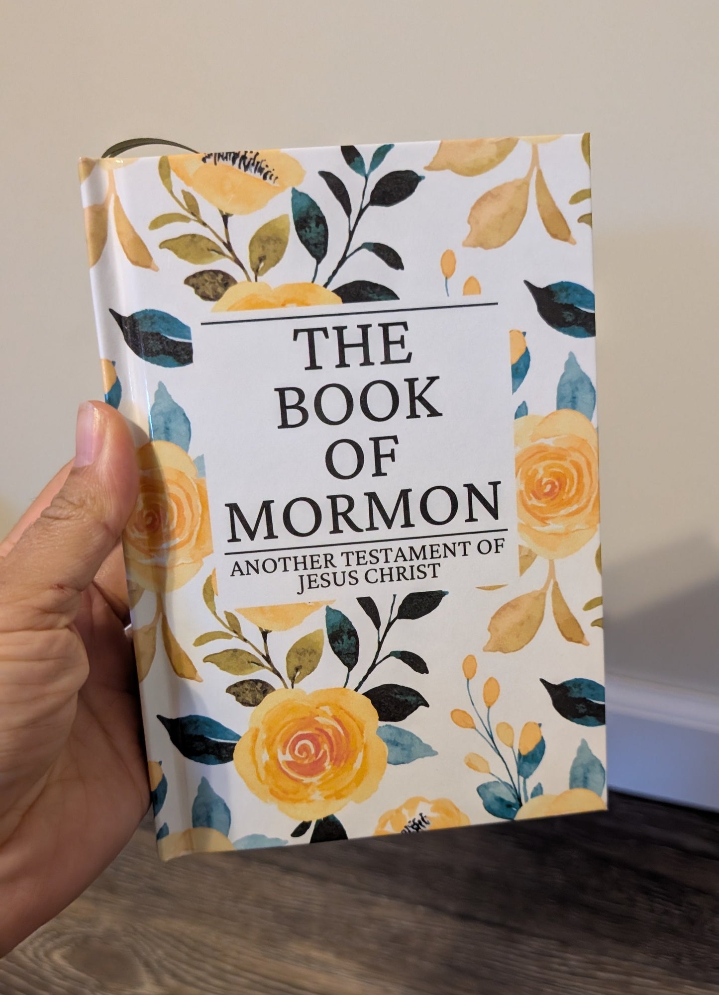 8S Hardcover Handmade Book of Mormon