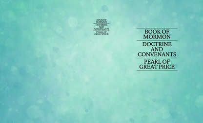 17T Hardcover Handmade Triple Combination Teal