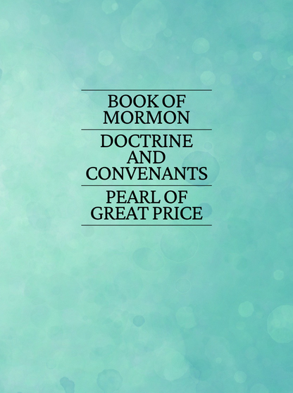 17T Hardcover Handmade Triple Combination Teal