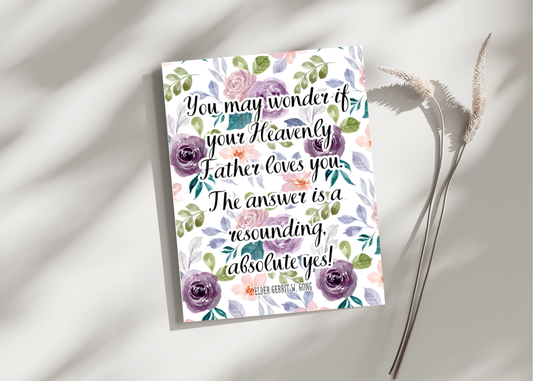 You may wonder... Greeting Card