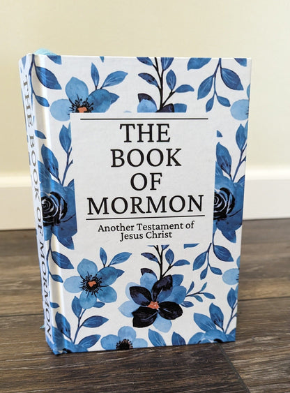 3F Hardcover Handmade Floral Book of Mormon