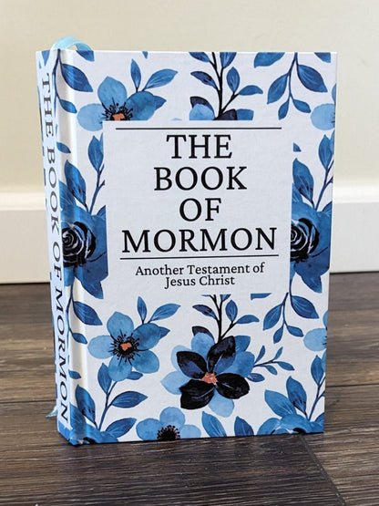 3F Hardcover Handmade Floral Book of Mormon