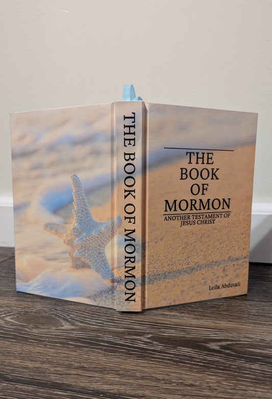 3C Hardcover Handmade Book of Mormon Starfish