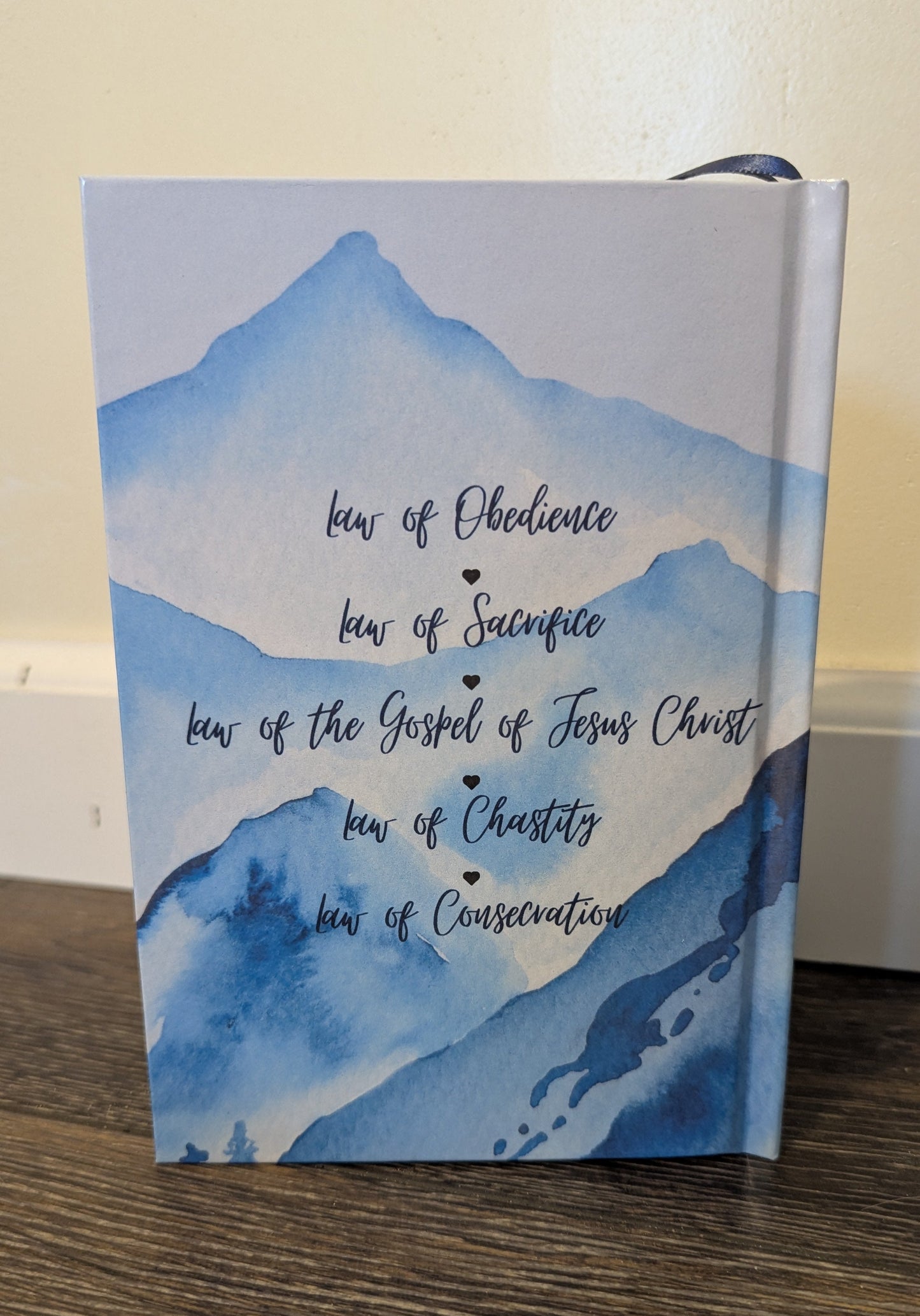 17C Hardcover Handmade Book of Mormon Mountain