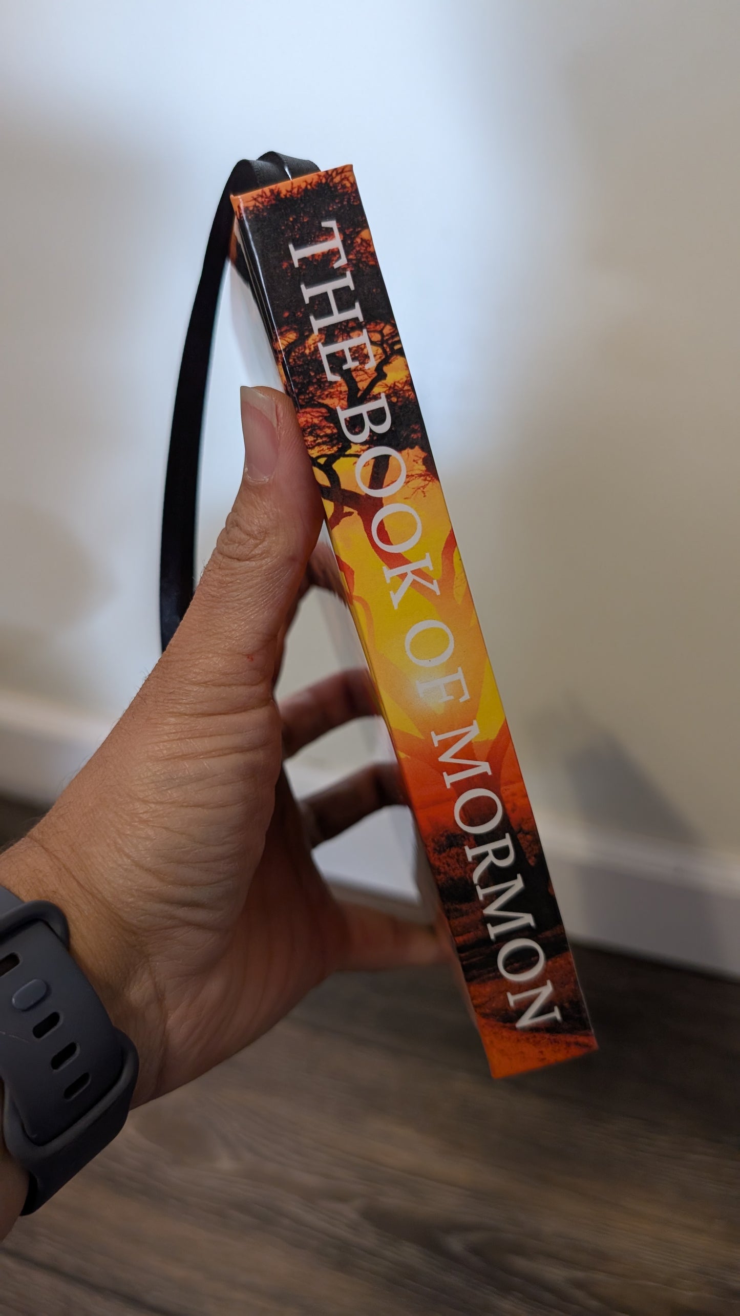 16C Hardcover Handmade Book of Mormon Africa Sunset