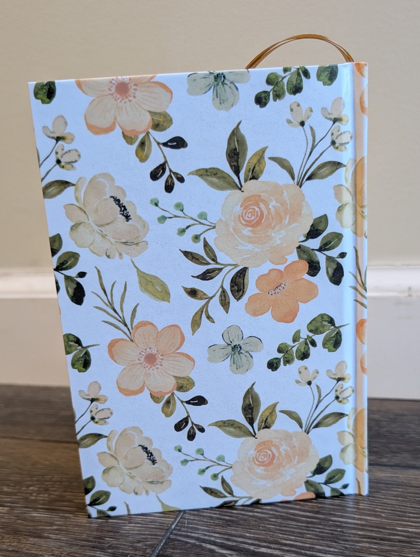 36F Hardcover Handmade Floral Book of Mormon