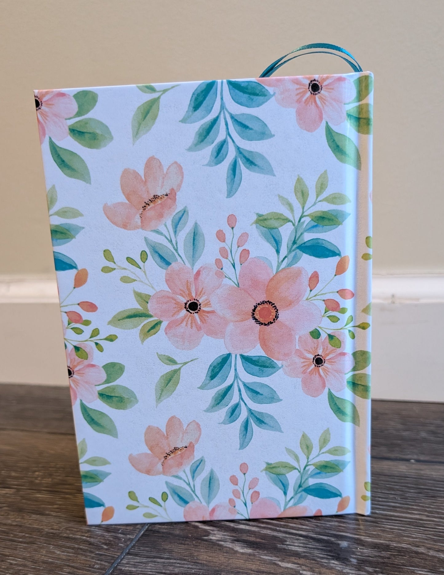 37F Hardcover Handmade Floral Book of Mormon