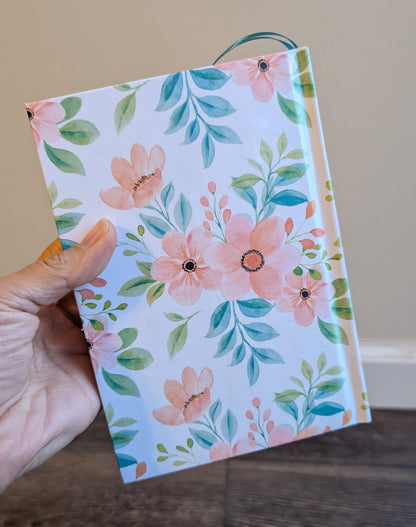 37F Hardcover Handmade Floral Book of Mormon