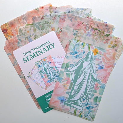 New Testament Seminary Doctrinal Mastery Vellum inserts. 25-Piece Set