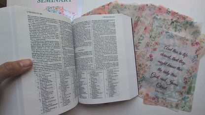 New Testament Seminary Doctrinal Mastery Vellum inserts. 25-Piece Set
