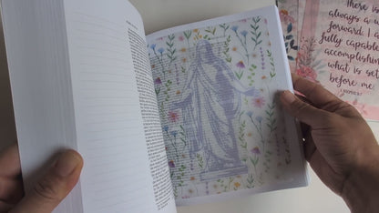 Book of Mormon Journal Tip-Ins. Affirmation Vellum Inserts. 16-Piece Set