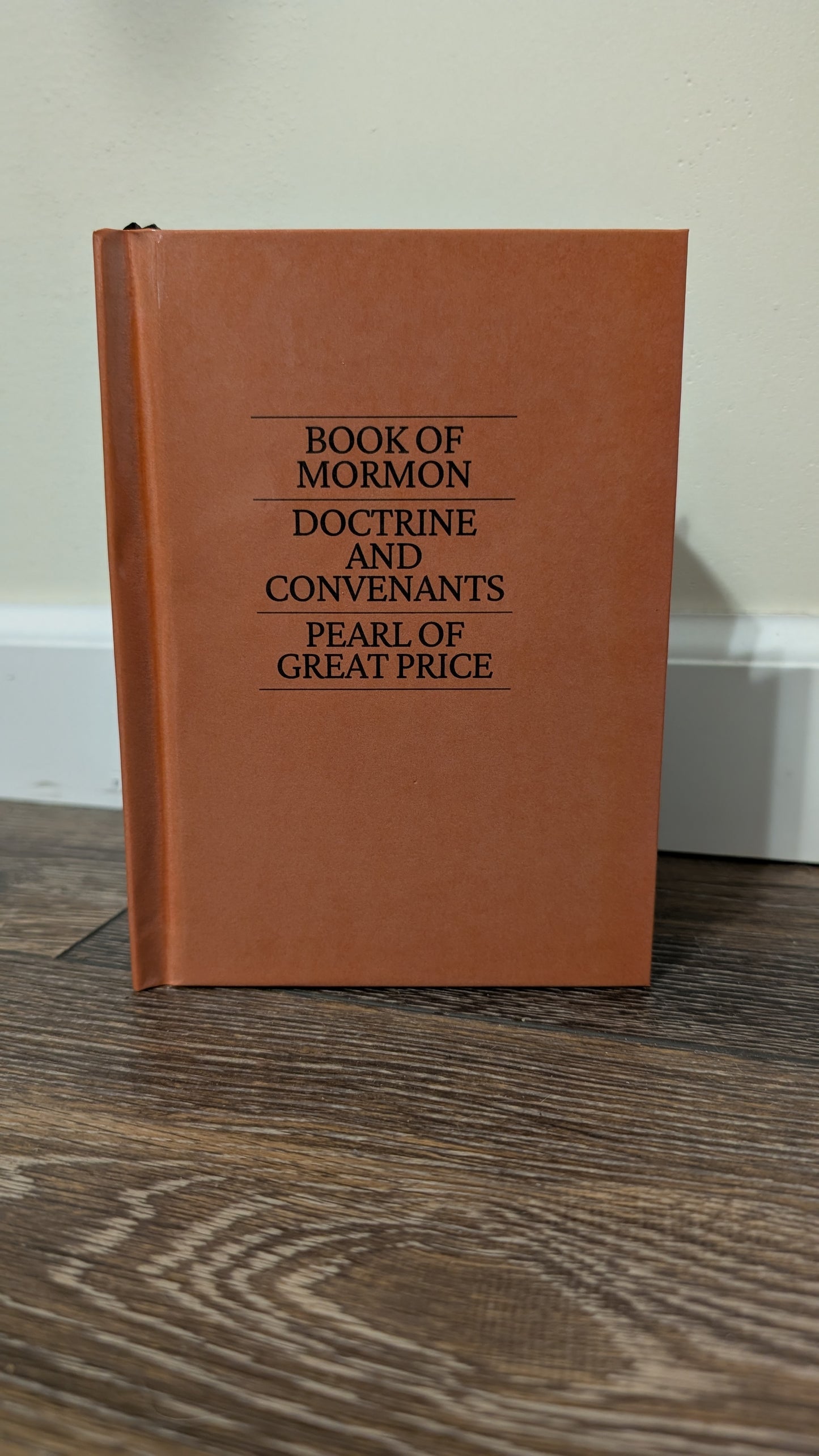 19T Hardcover Handmade Triple Combination Brown